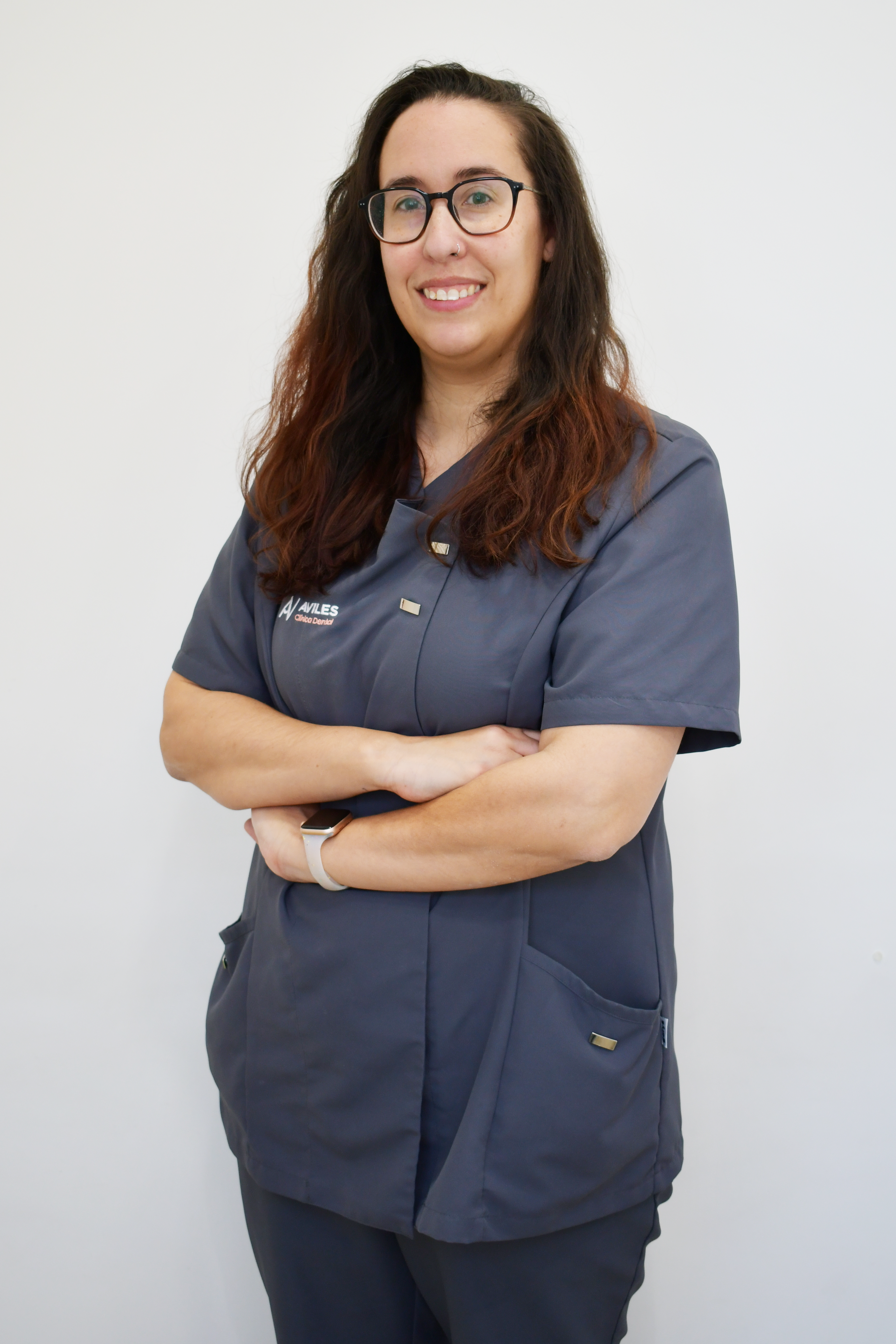 María Lucas, higienista bucodental y encargada de depósito dental